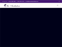Tablet Screenshot of funerarialaauxiliadora.net